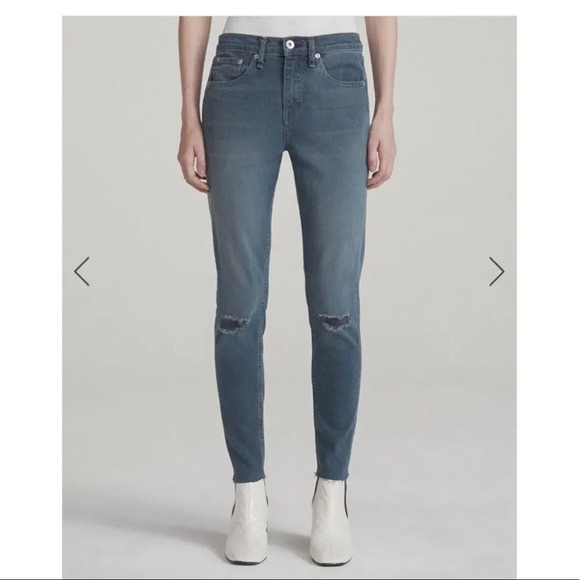NWT Rag & Bone Alec High Rise Skinny Ankle Jeans - Picture 11 of 13